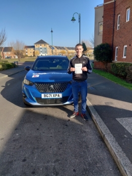 Congratulations to Thomas on passing his driving test on the 6th February 2023... Well done 👍