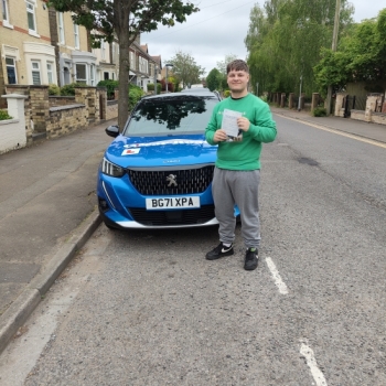 Congratulations to Gvidas on passing his driving test on the 6th June 2023... Well done 👍