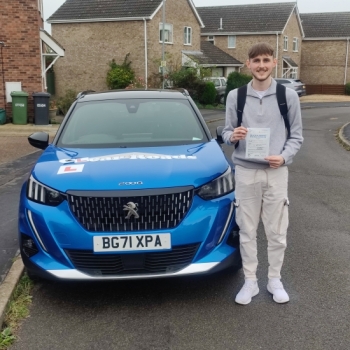 Congratulations to Benjamin on passing his driving test on the 14th November 2023... Well done 👍